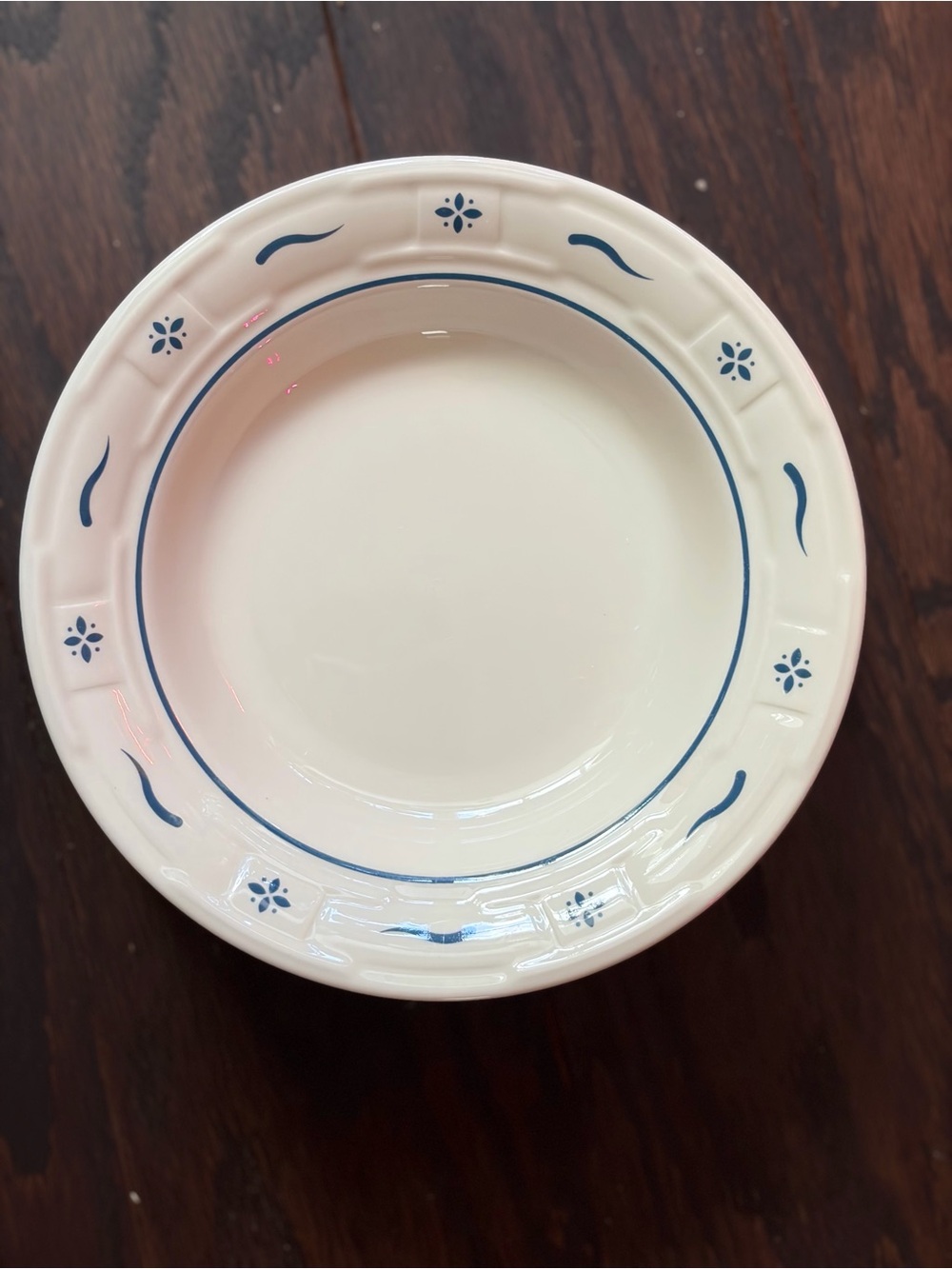 Longaberger woven traditions dinner plates